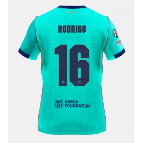 Pánské fotbalový oblečení Barcelona Rodri Hernandez #16 Tretí košile 2026-27 Krátkým Rukávem